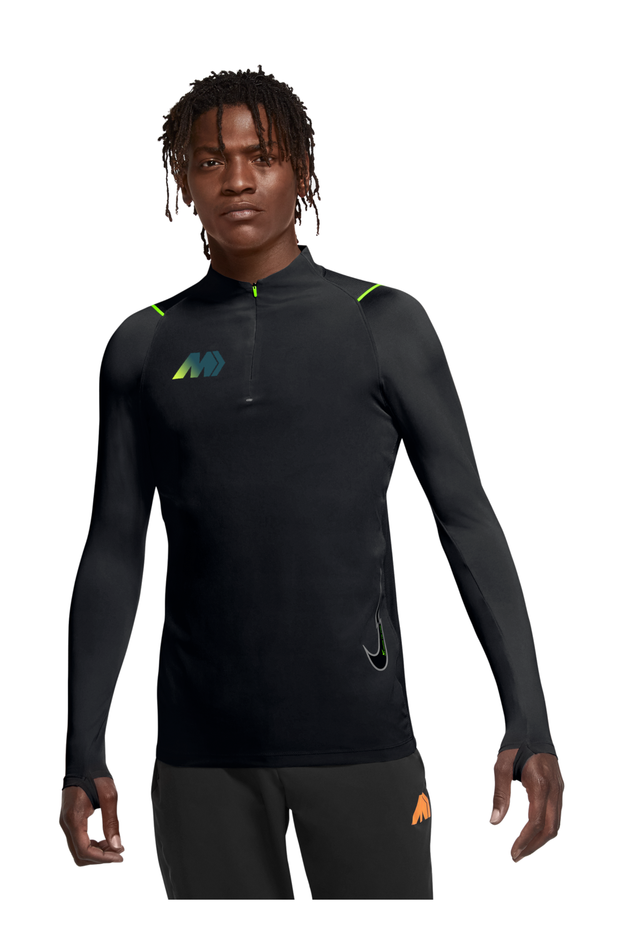 Bluza Nike Mercurial Dry Strike Dril Top - Czarny