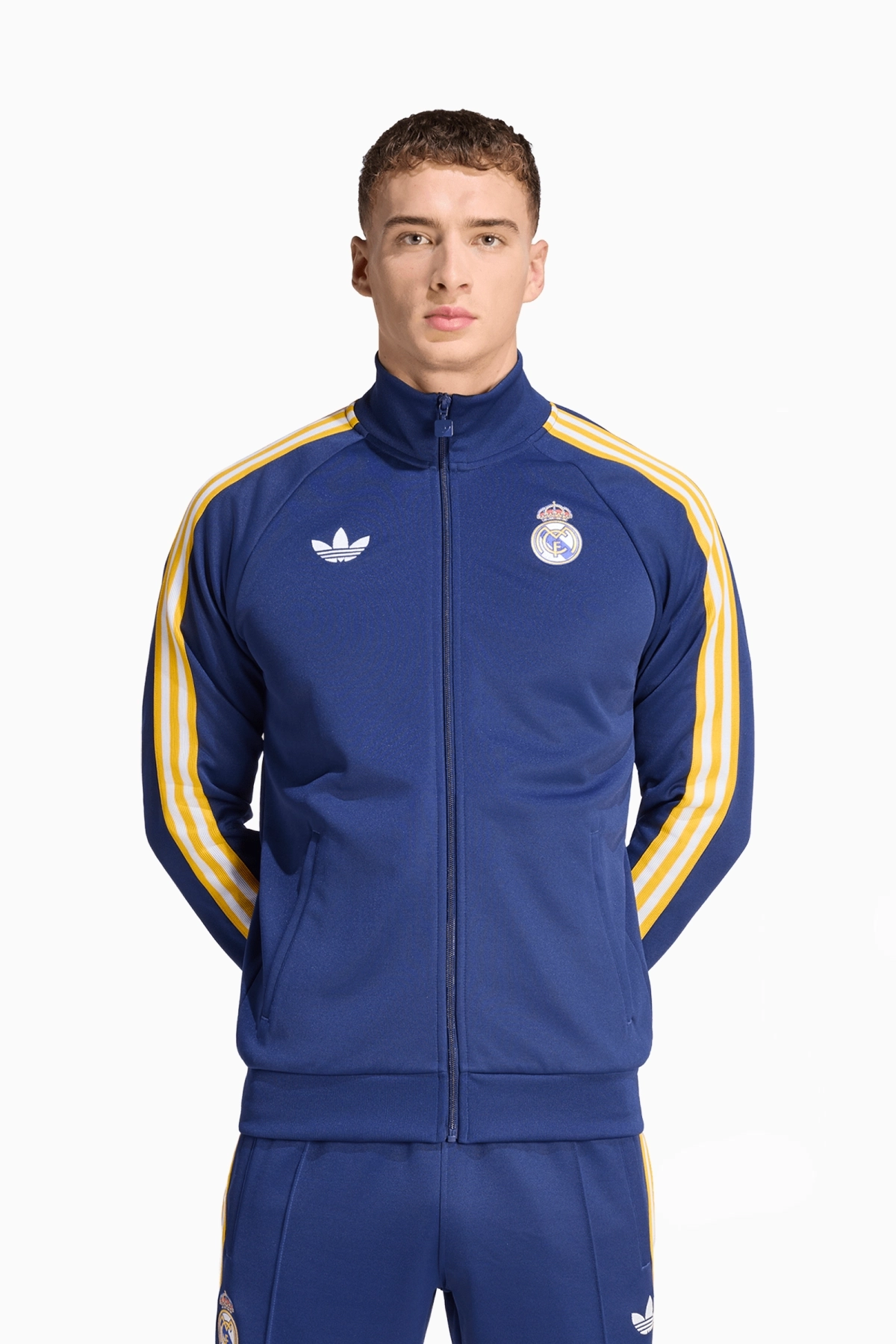 Bluza adidas Real Madryt 25/26 Originals Track - Granatowy