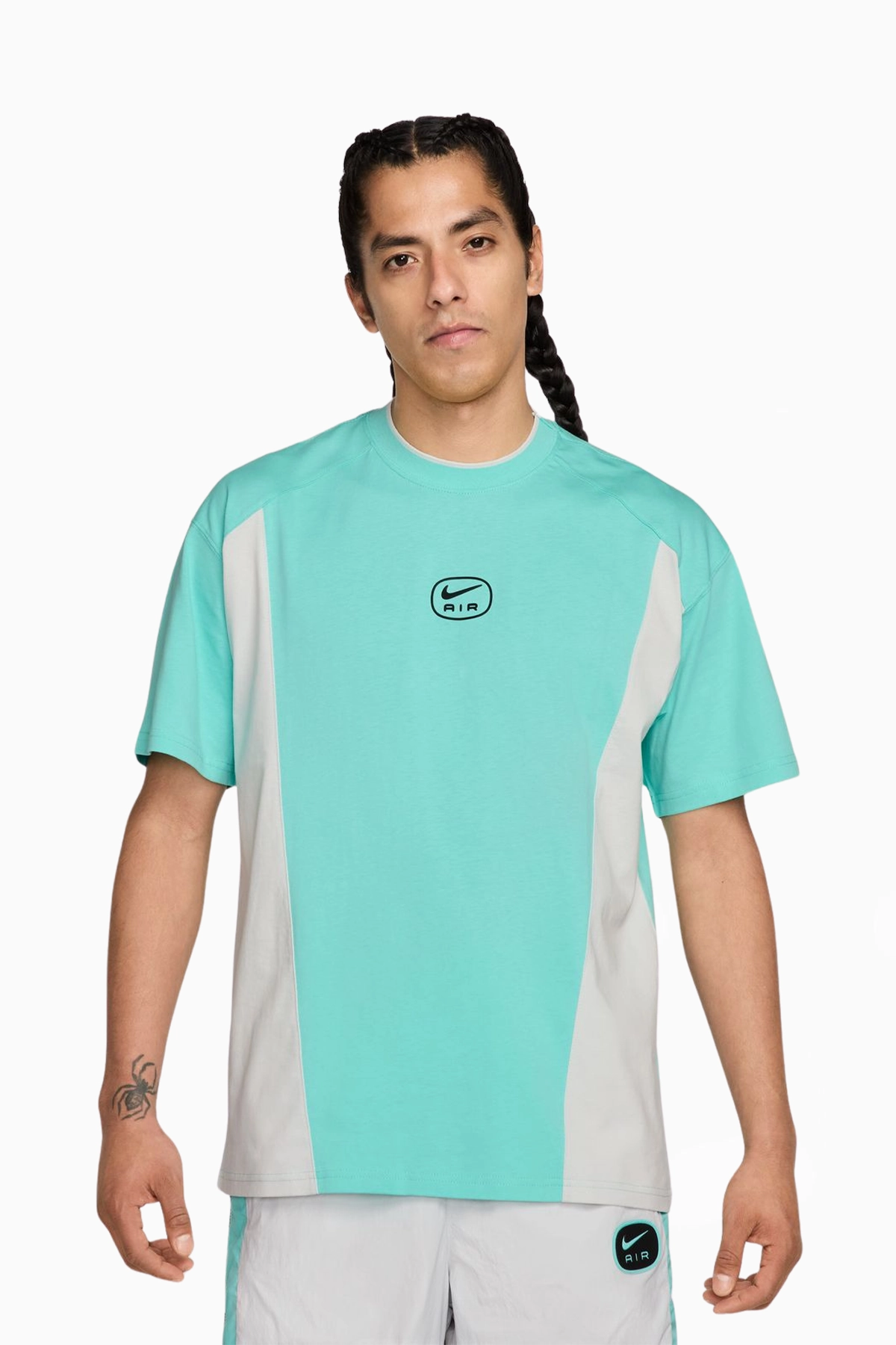 Koszulka Nike Swoosh Air - Błękitny