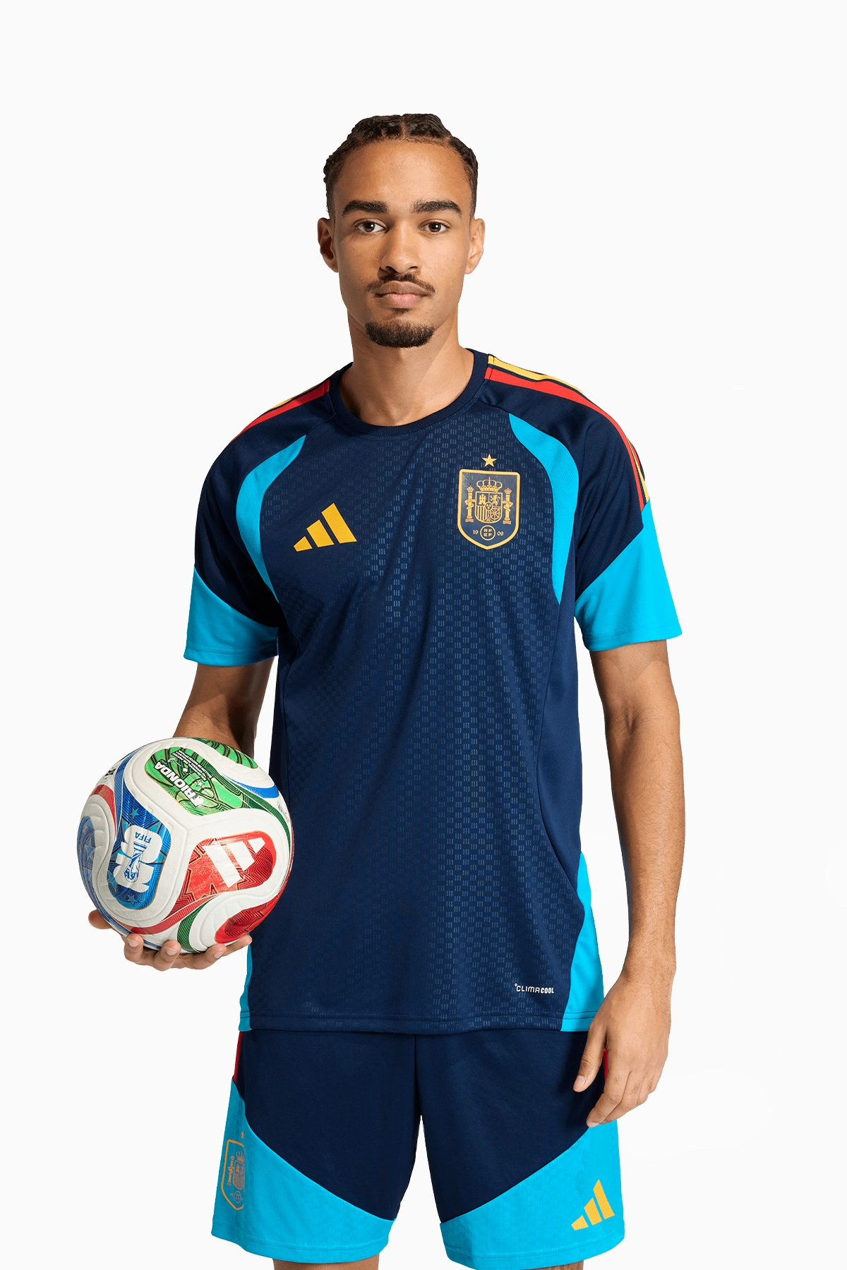 Koszulka Reprezentacji Hiszpanii adidas 2026 Training - Granatowy