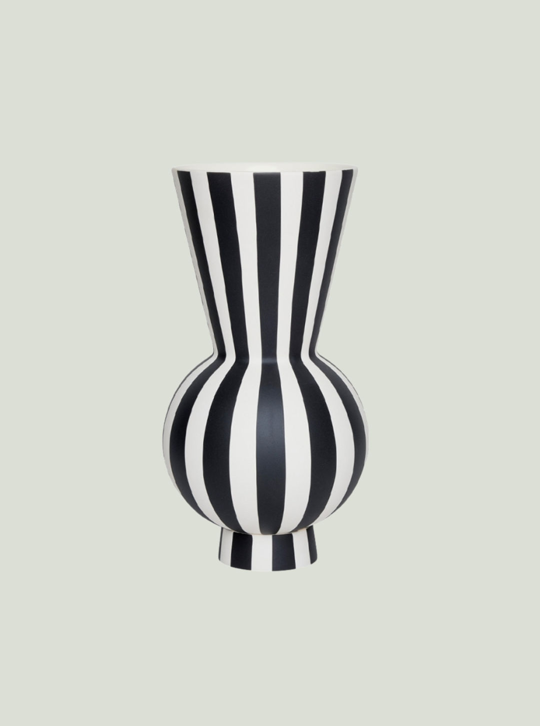 Wazon Toppu Black and White - Okrągły OYOY Living