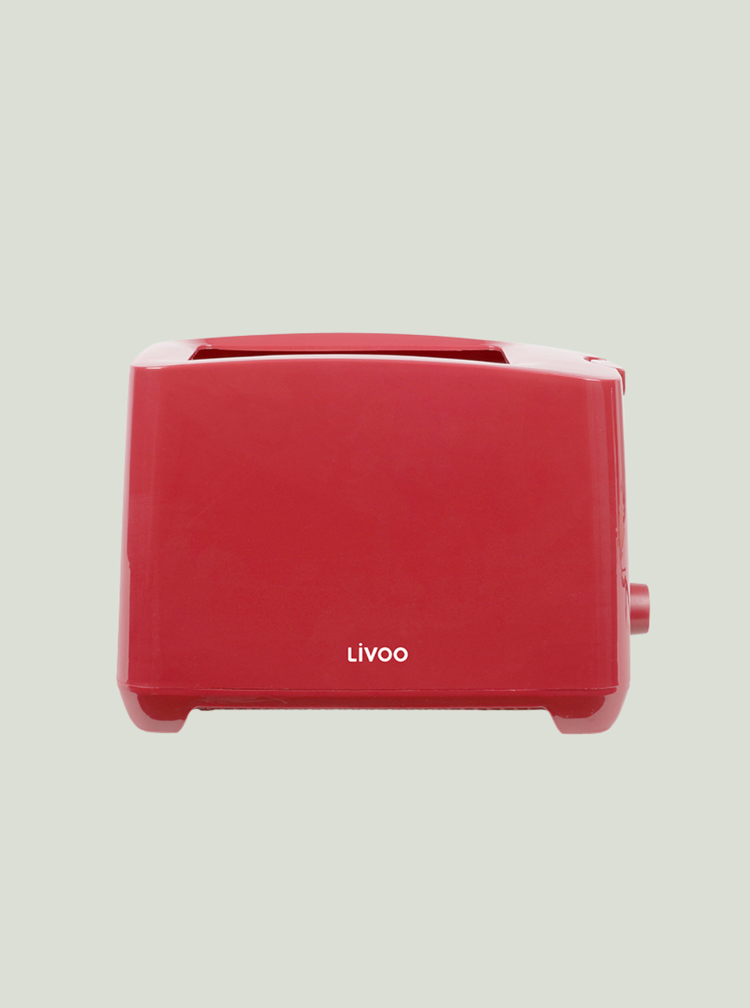Prosty toster na 2 miejsca Czerwony LIVOO