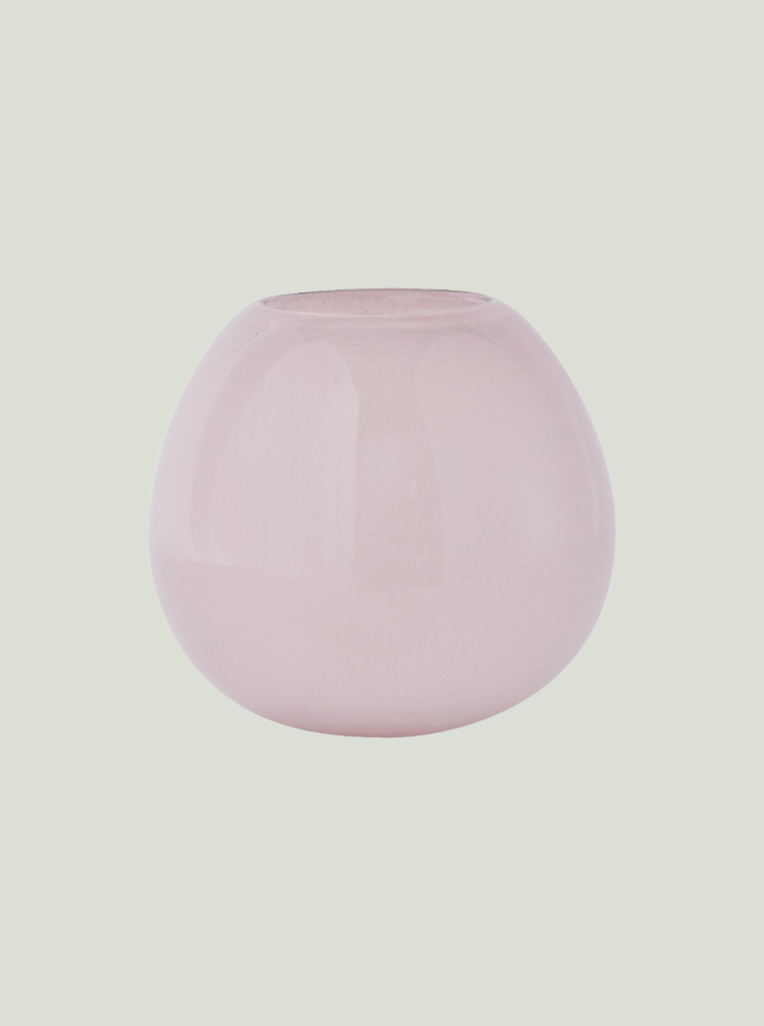 Dmuchany ustnie wazon Lasi Vase Rose Średni OYOY