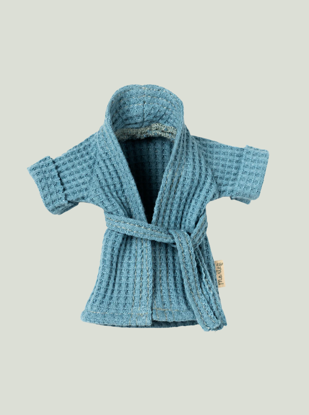 MAILEG Ubranko dla mamy myszki, szlafrok - dusty blue