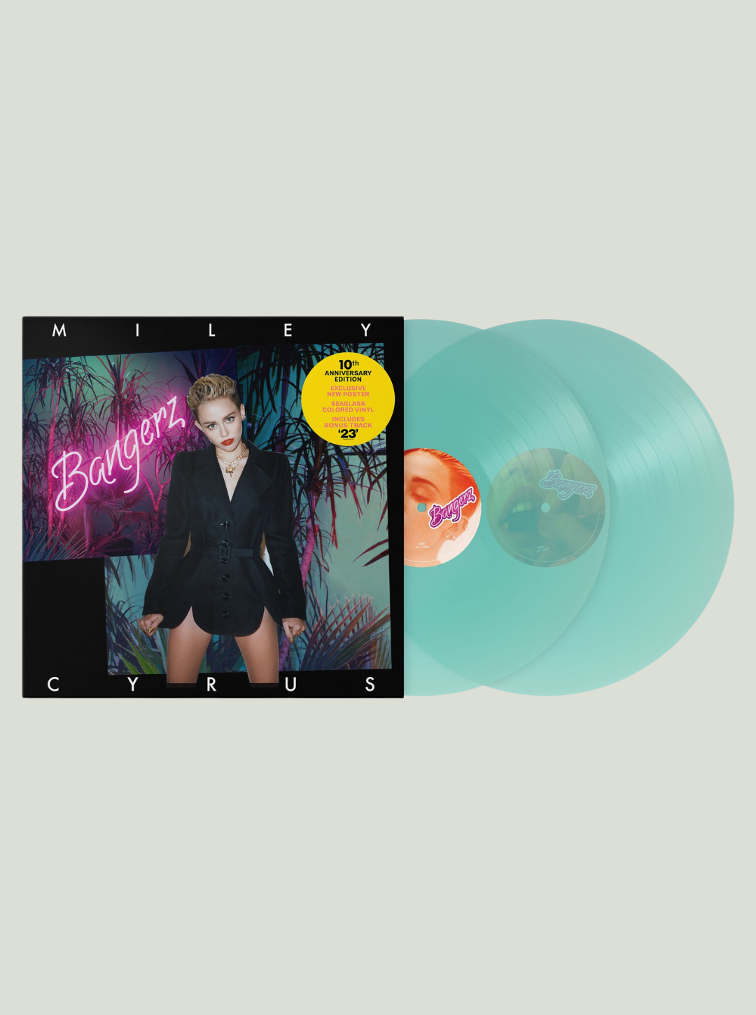 Płyta winylowa Miley Cyrus - Bangerz (10th Anniversary Edition) (Sea Glass Vinyl)