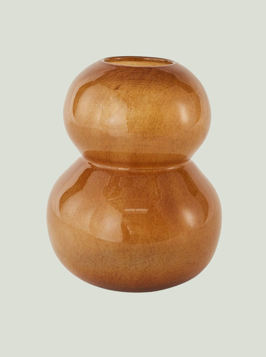 Dmuchany ustnie wazon Lasi Vase Amber Large OYOY