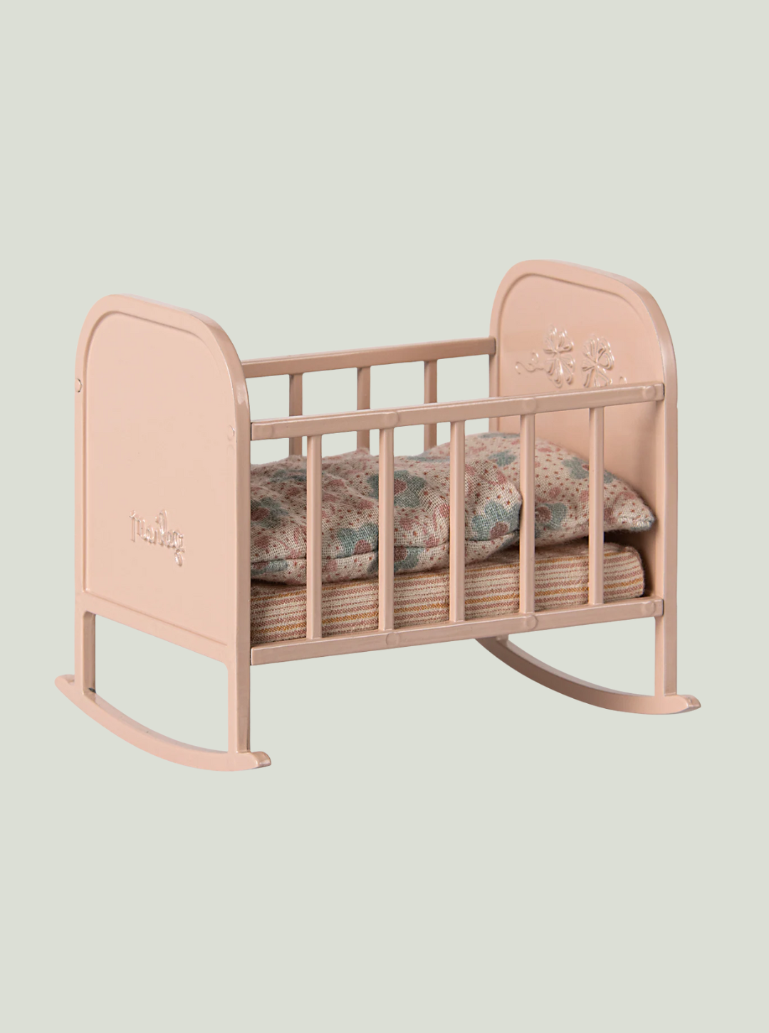 MAILEG Akcesoria dla myszek i króliczków, kołyska - różowa