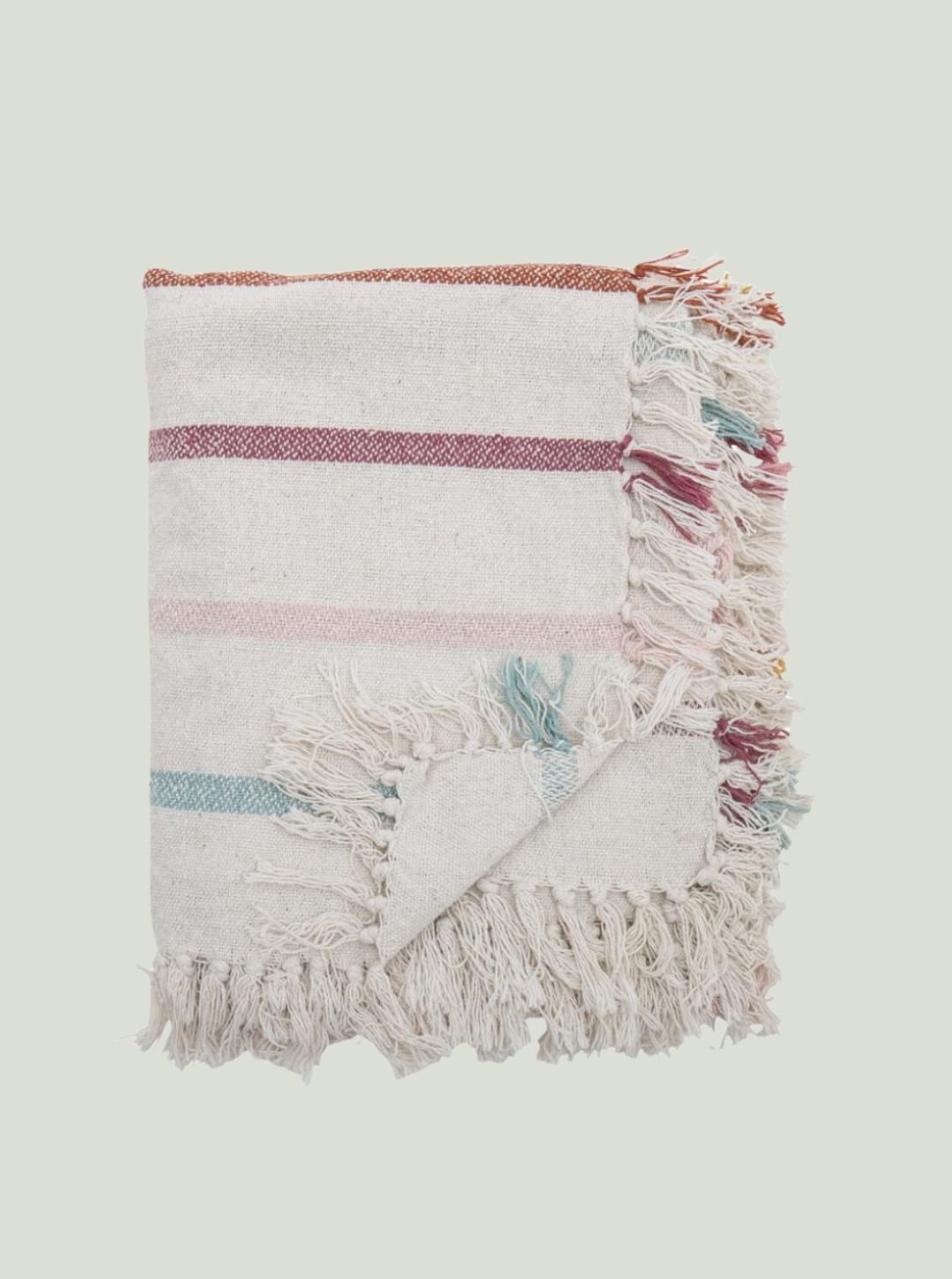 Narzuta Frey, Nature, bawełna z recyklingu Bloomingville Mini