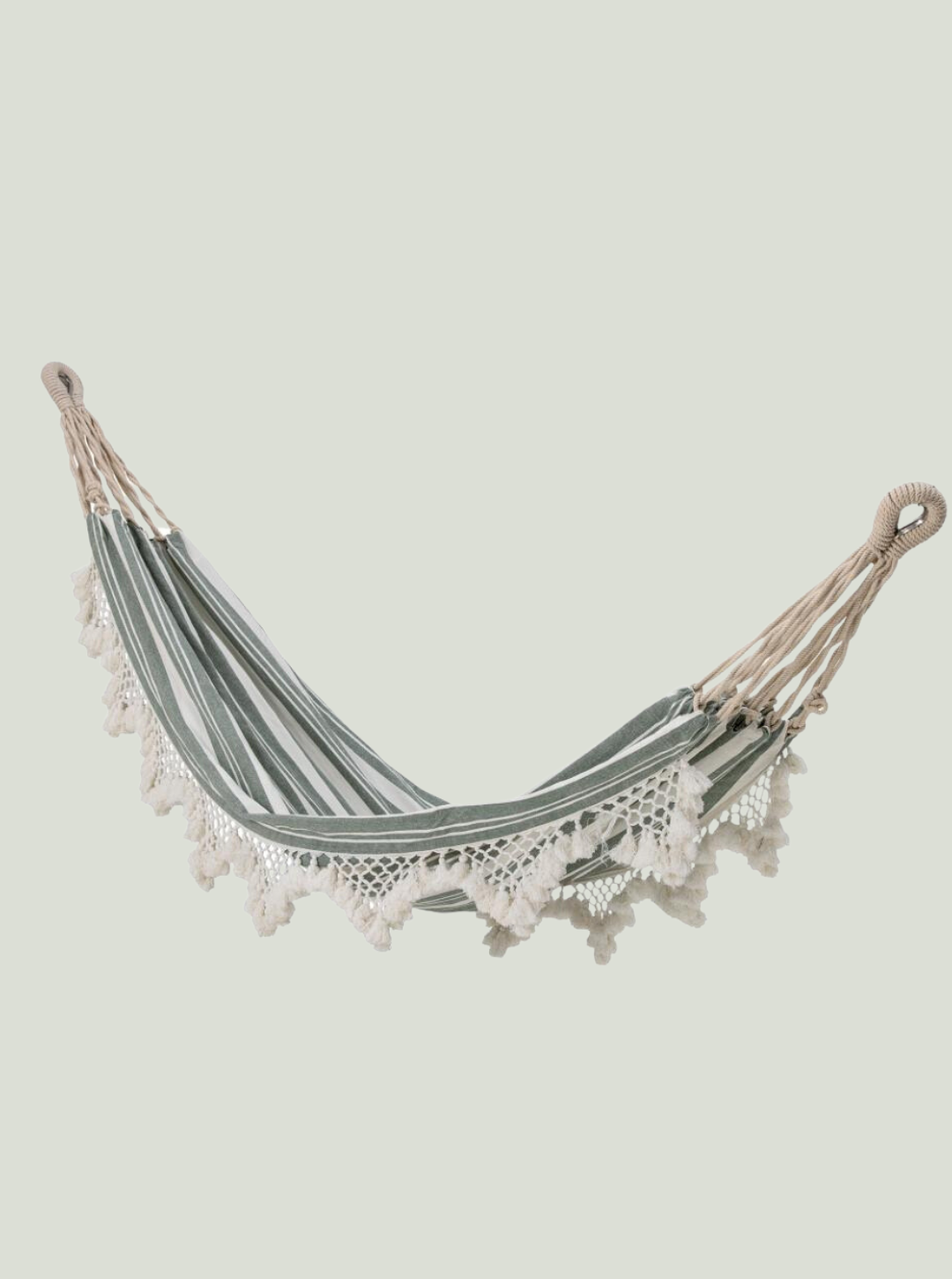 Hamak Cruz, zielony, bawełna BLOOMINGVILLE