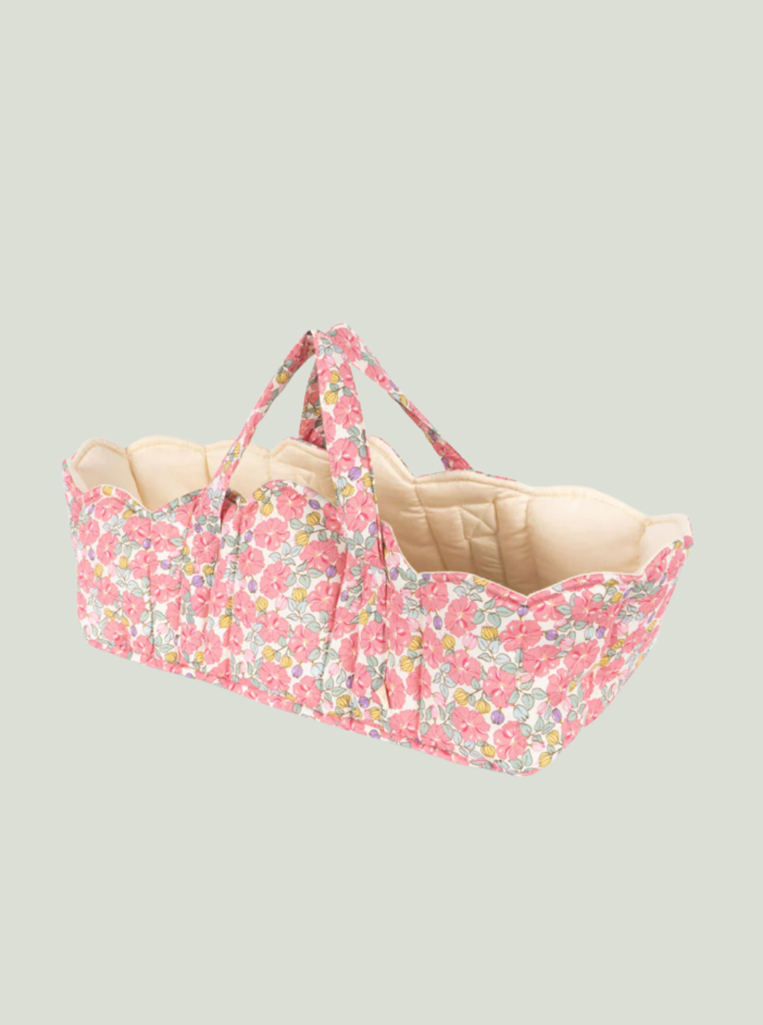 Materiałowe łóżeczko dla laki ROSE ANGLAISE Konges Sløjd