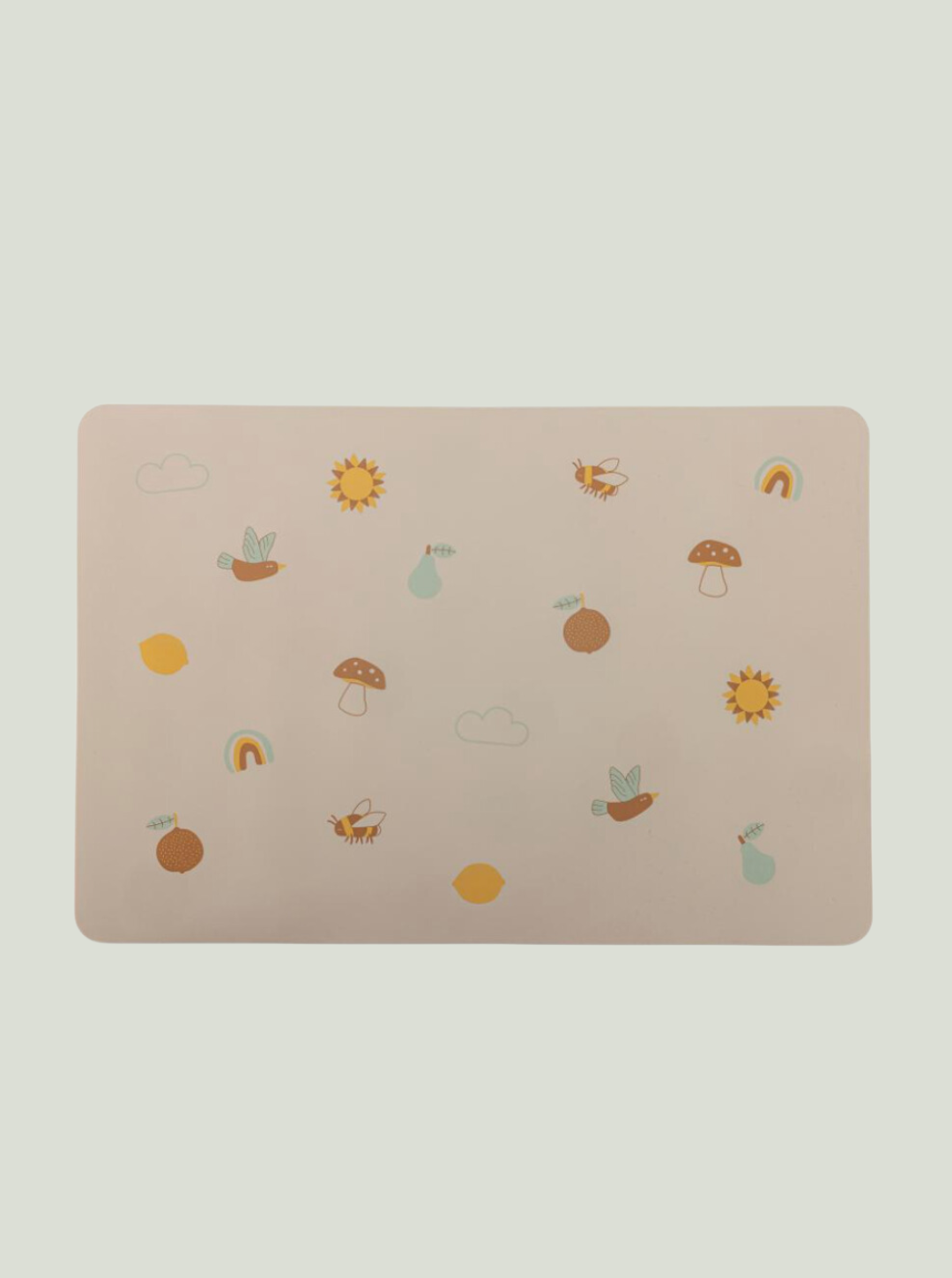 Podkładka Agnes, Nature, Silikon Bloomingville MINI