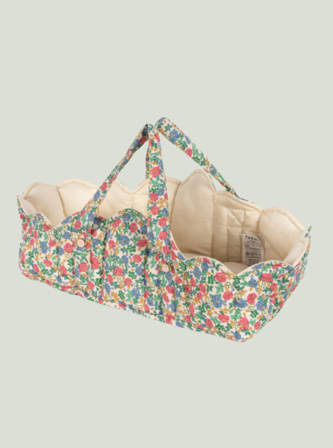 Materiałowe łóżeczko dla laki FIOLA Konges Sløjd