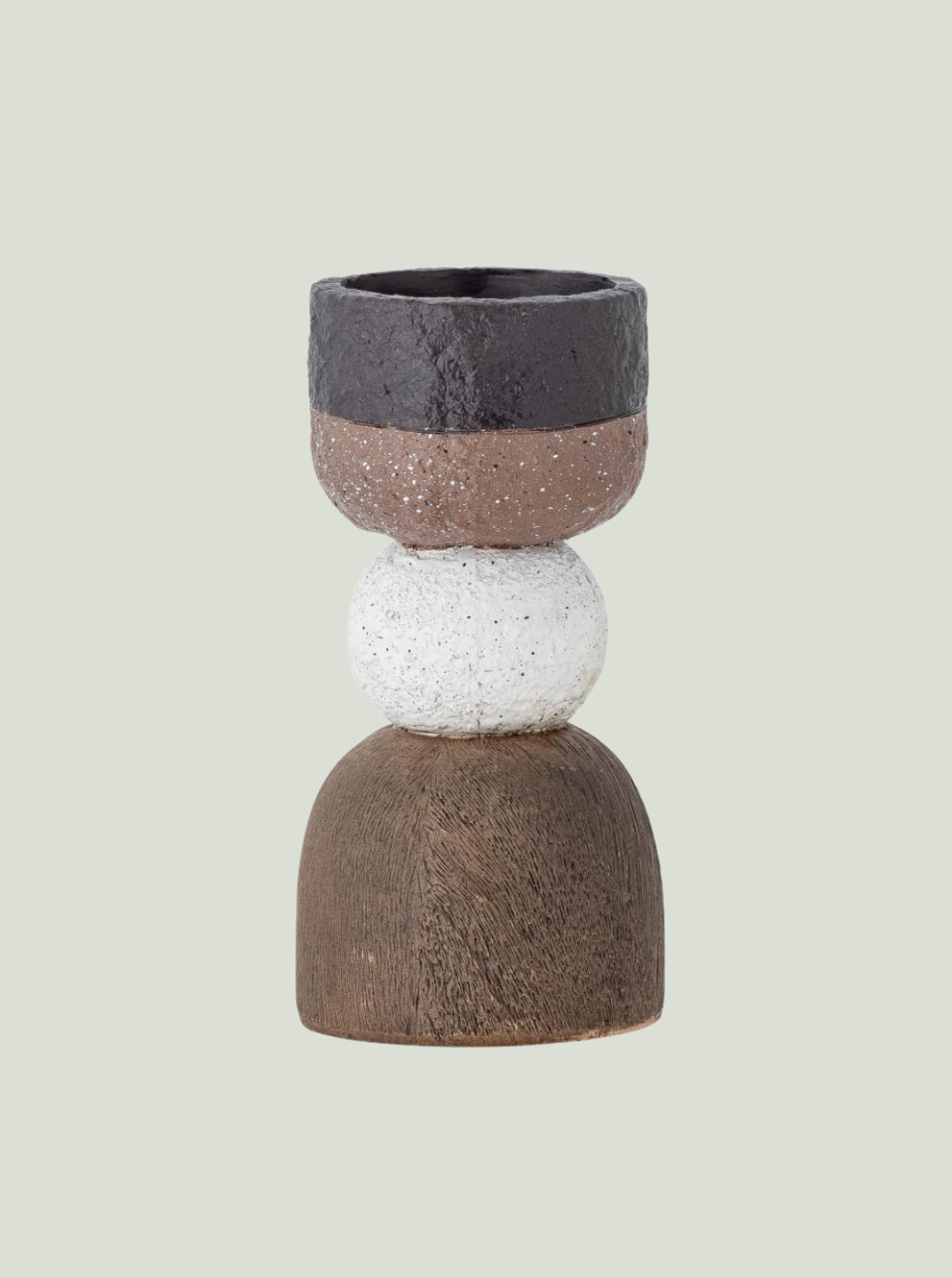 Świecznik Marjun brązowy BLOOMINGVILLE