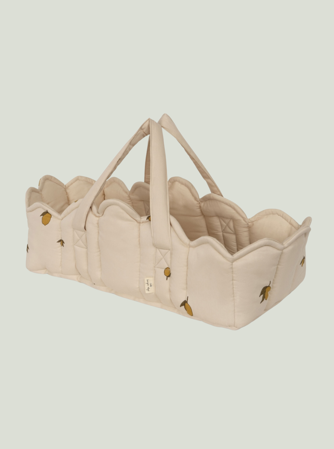 Materiałowe łóżeczko dla laki LEMON Konges Sløjd