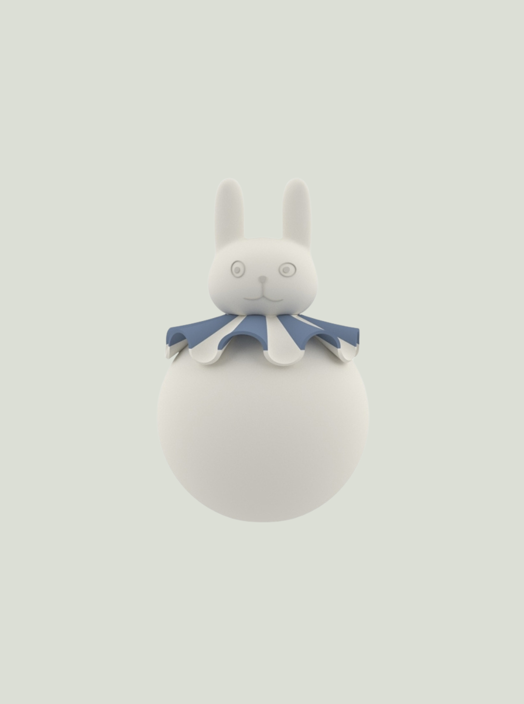 Lampka nocna Rabbit Offwhite / Blue OYOY Mini