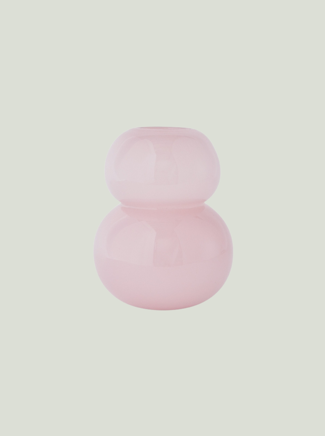 Dmuchany ustnie wazon Lasi Vase Rose Small OYOY