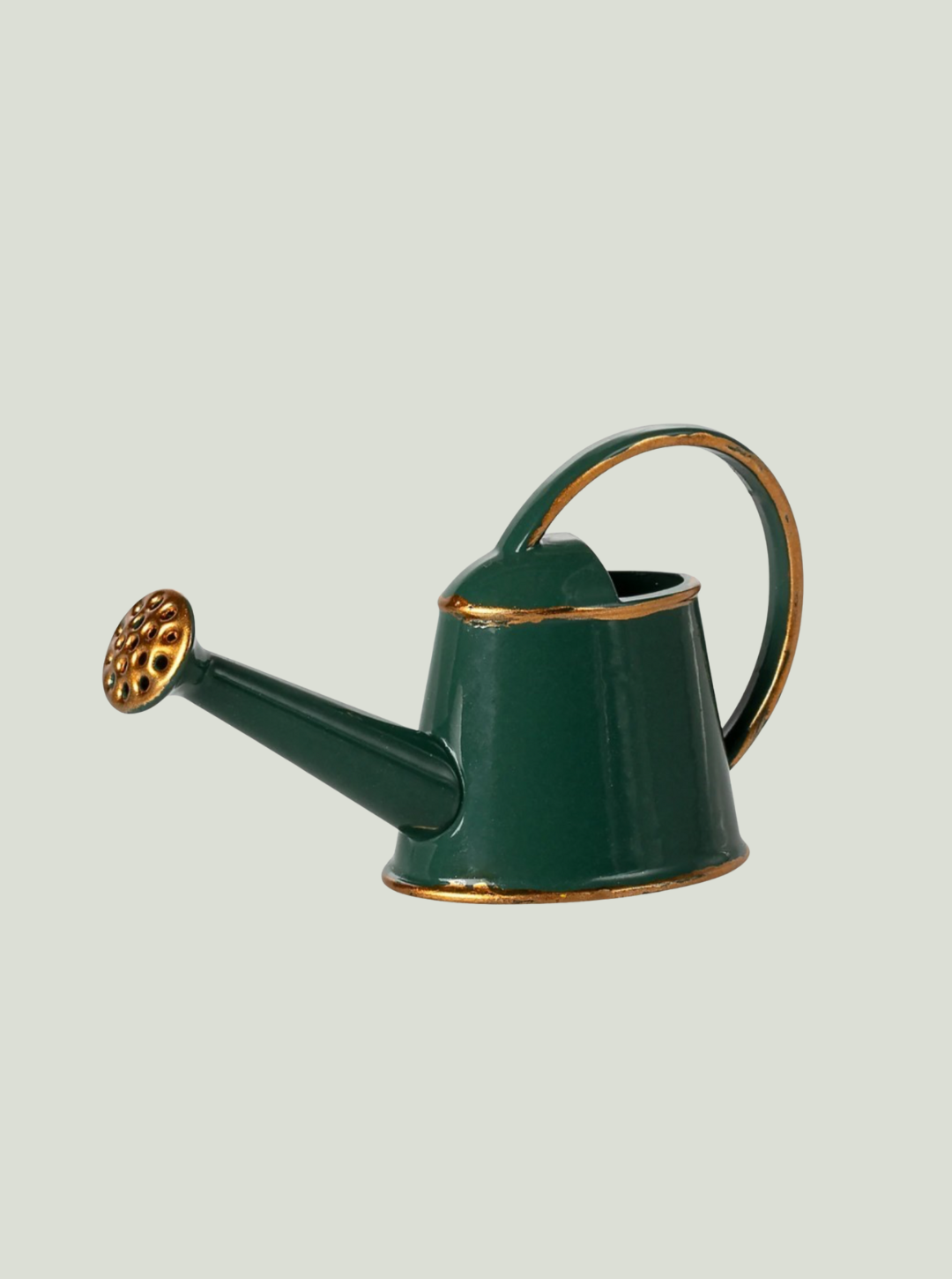 MAILEG Miniaturowa konewka dla myszek, ciemnozielona