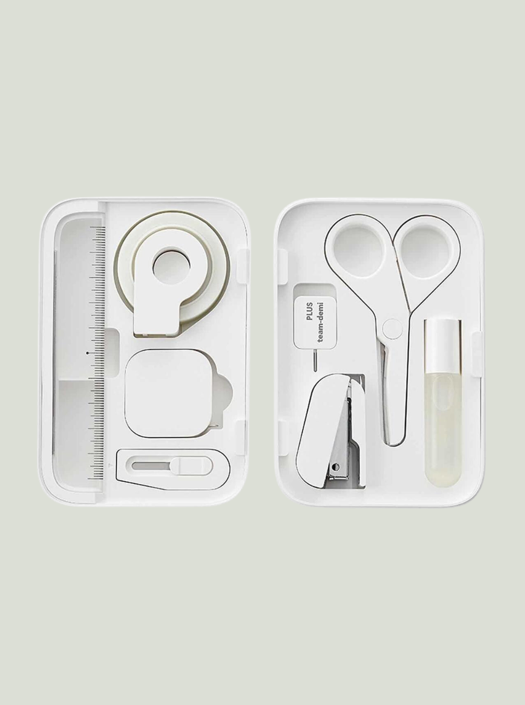 Przybornik biurowy TEAM-DEMI White