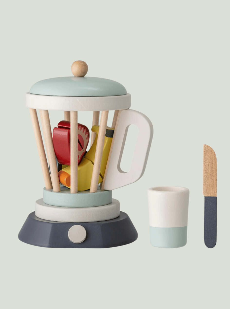 Zestaw do zabawy Lene, kuchnia, biały, Lotus Bloomingville Mini