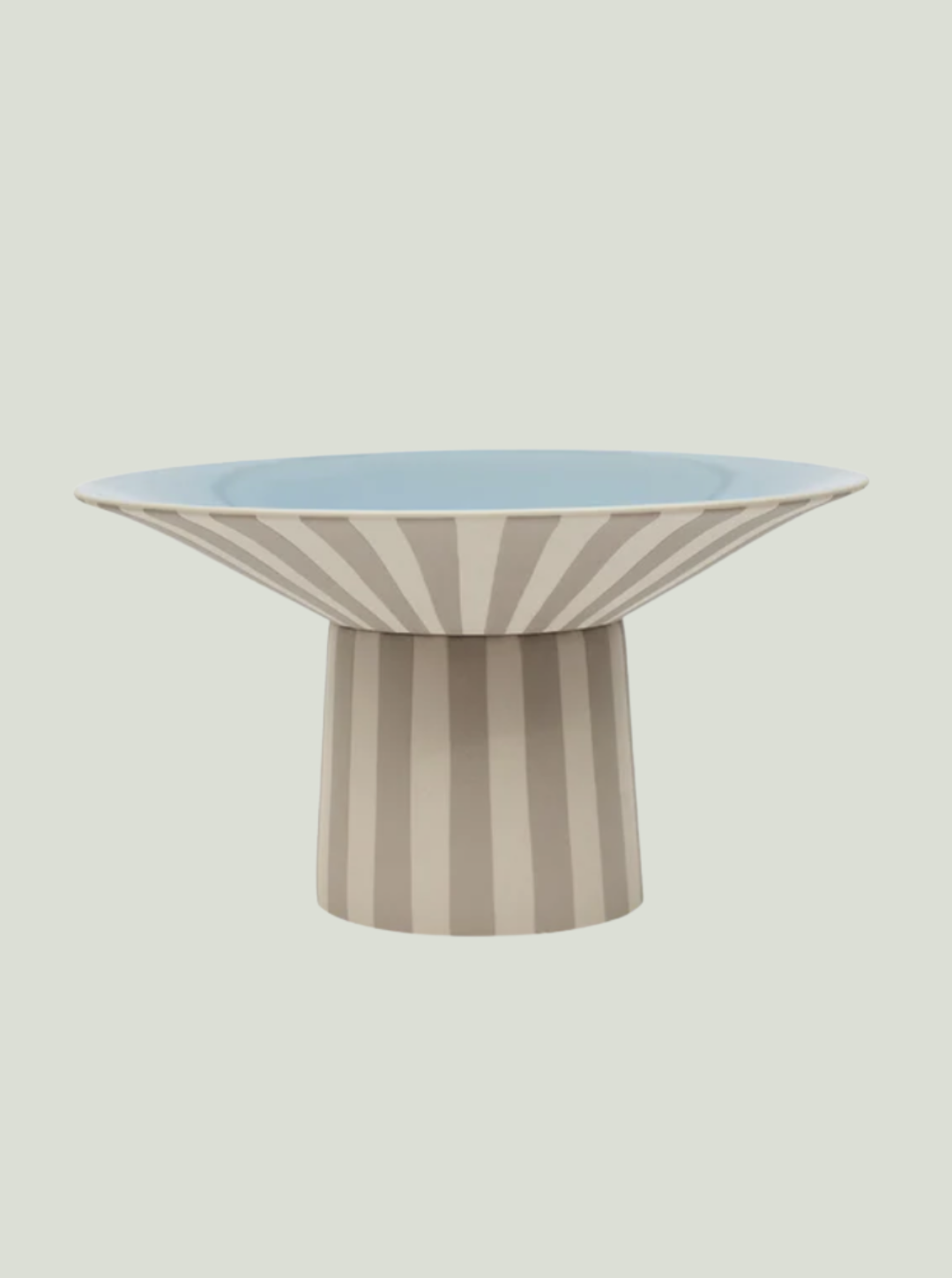 Patera Toppu Centerpiece Wysoka Clay/Ice Blue OYOY