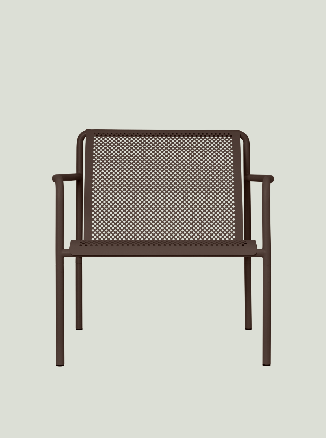 Krzesło Dapple Lounge Chair with Arms - Dark Chocolate Ferm Living