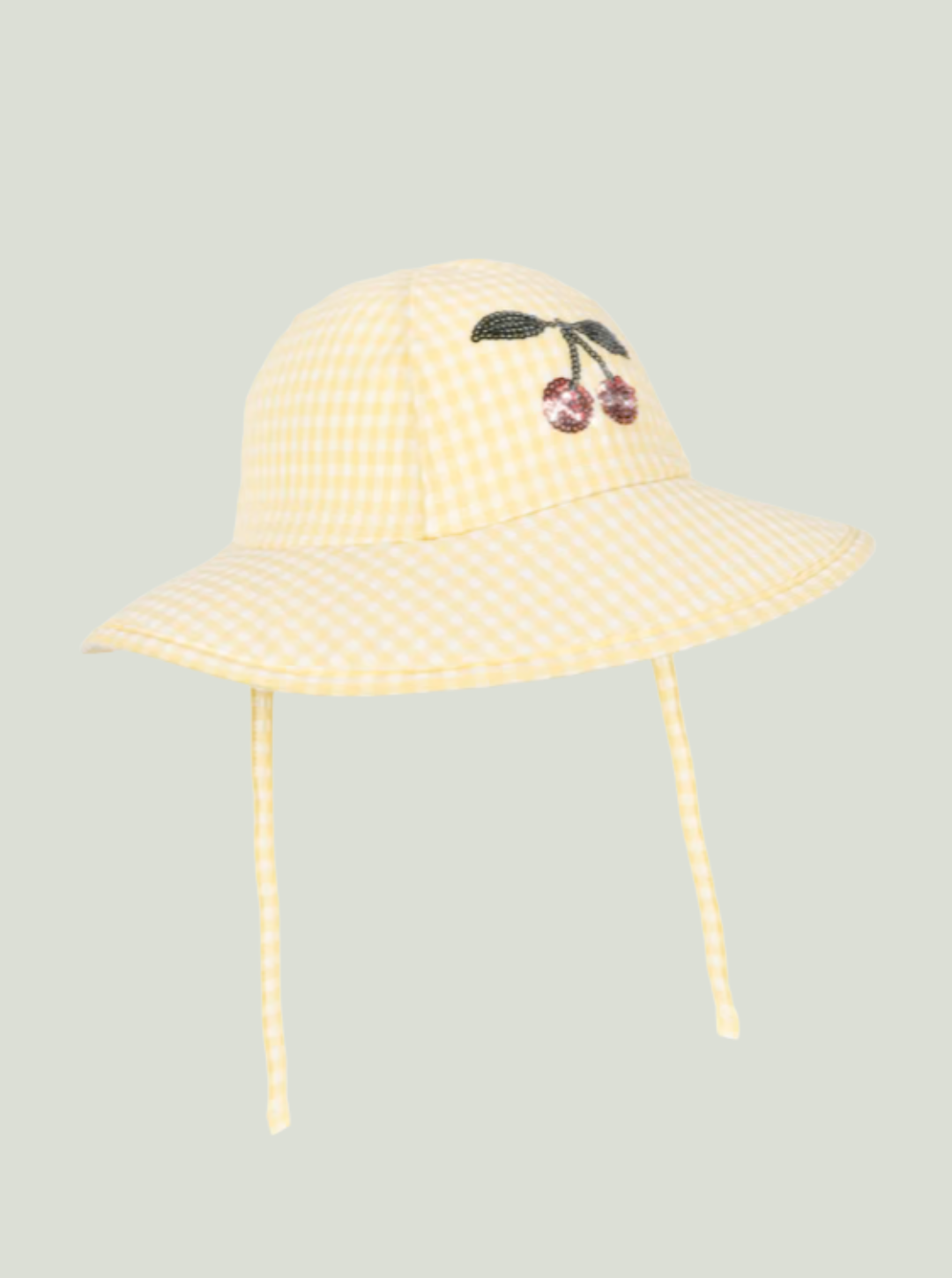 Kapelusz etta swim hat banana almond check Konges Sløjd