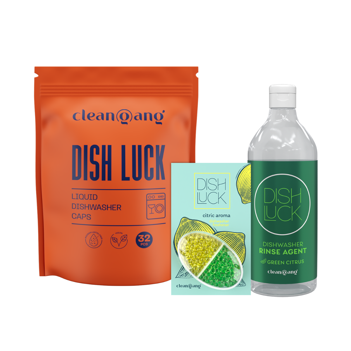 zestaw do zmywarki z kapsułkami