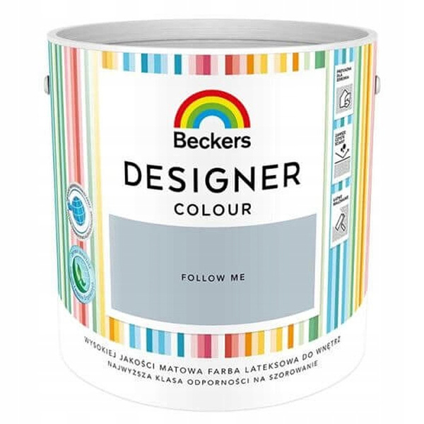 Farba lateksowa Beckers Designer Universal 5L Follow me