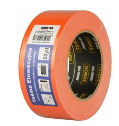 Taśma elewacyjna tynkarska 38mmx50yd pomarańczowa