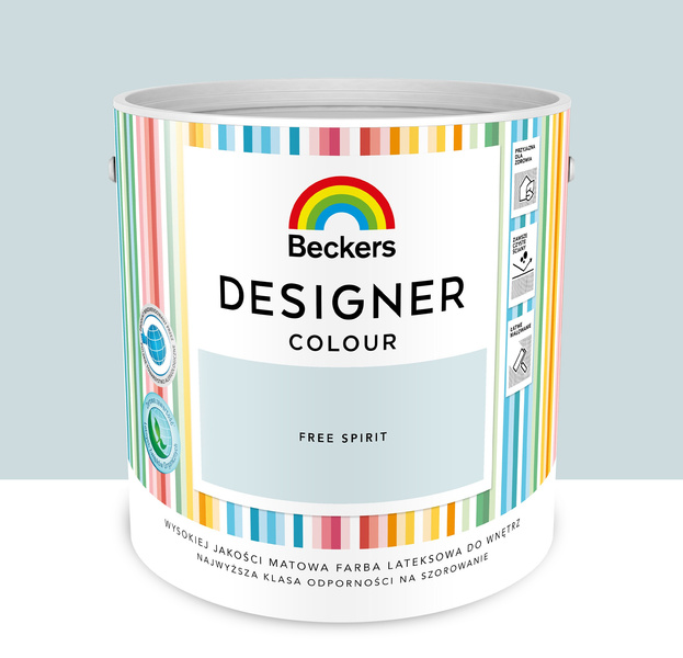 Farba lateksowa Beckers Designer Universal 2,5L Free Spirit