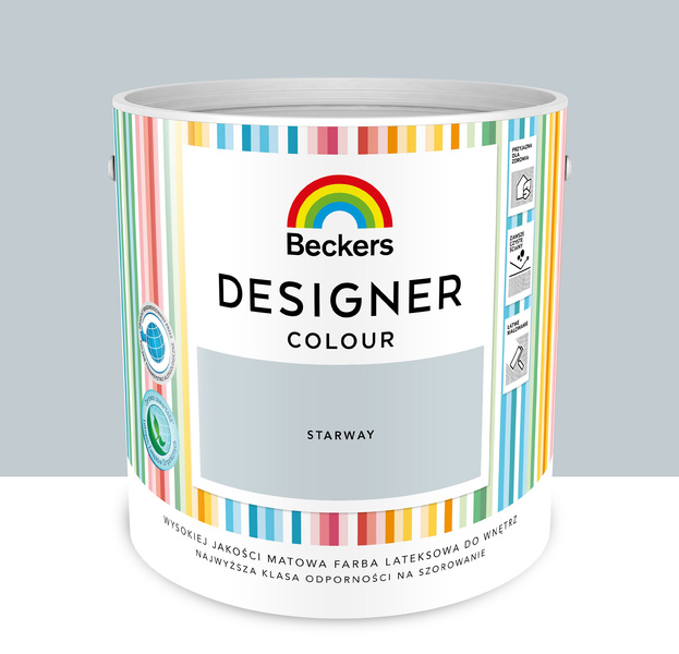 Farba lateksowa Beckers Designer 2,5L Starway