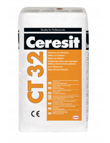 Zaprawa do murowania i spoinowania klinkieru CT 32