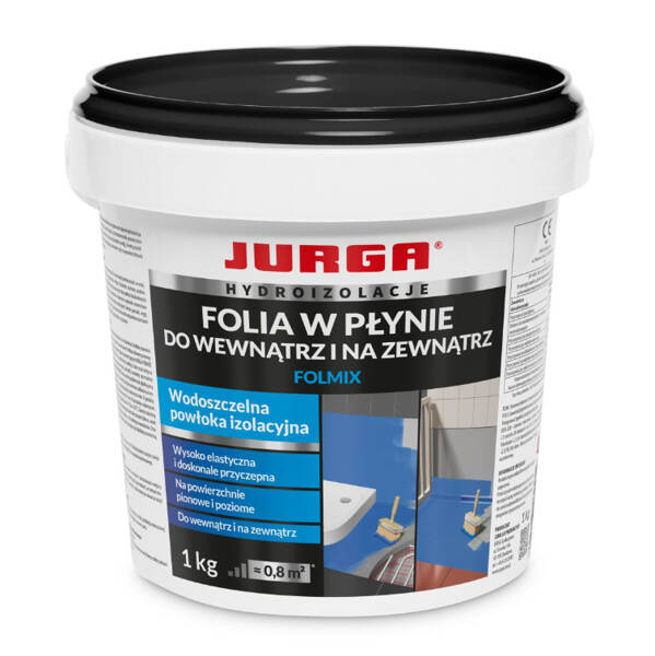Folia w płynie do wewnątrz i zewnątrz 1 kg Folmix Jurga