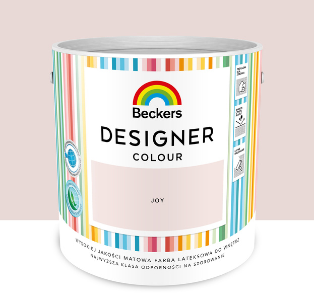 Farba lateksowa Beckers Designer 2,5L Joy