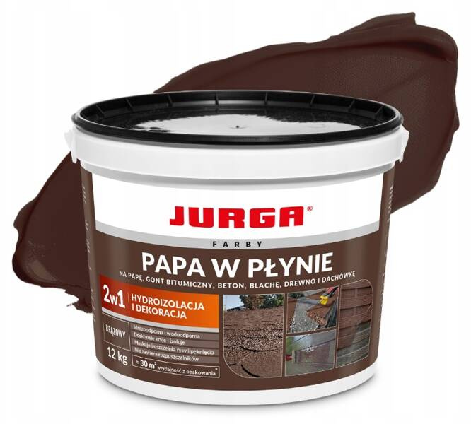 Papa w płynie Brązowa 12kg Jurga