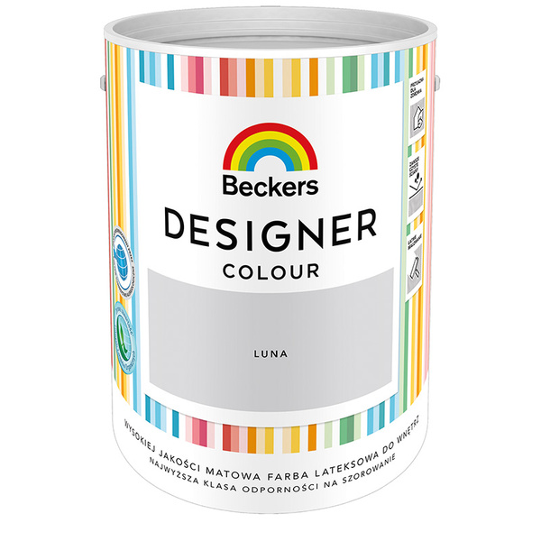 Farba lateksowa Beckers Designer 5L Luna