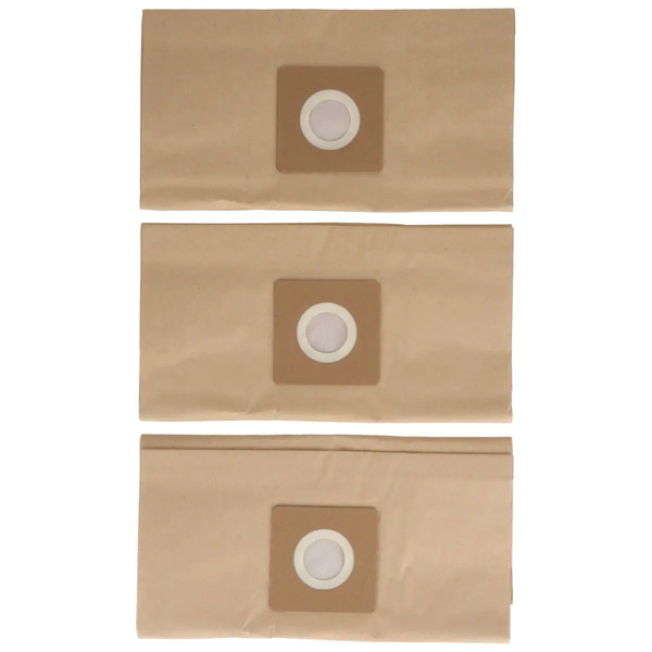 Worki zapasowe papierowe pionowe do odkurzaczy Dedra 30L 3szt