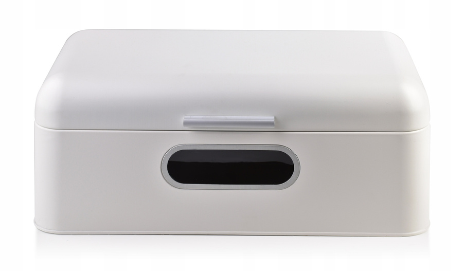 Chlebak metalowy biały Samuel COOKINI 42x22,5x17cm