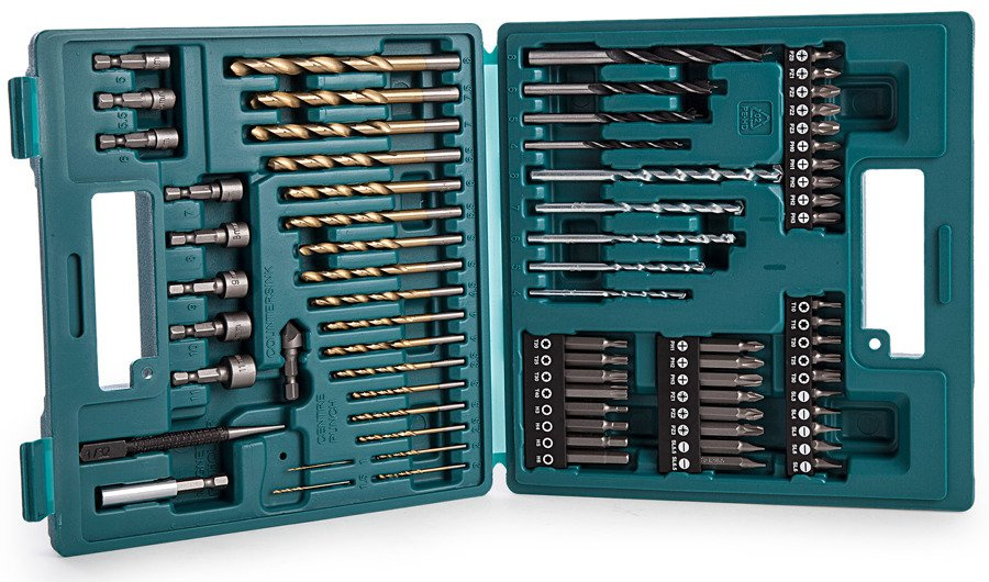 Zestaw wierteł, bitów 75 elementów Makita