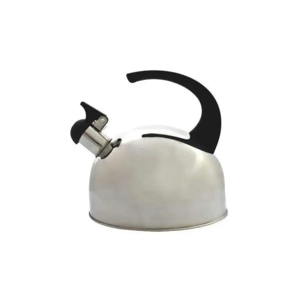 Czajnik 2,2L nierdzewny szary z gwizdkiem – indukcja