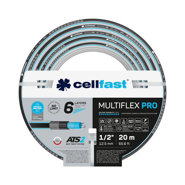 Wąż ogrodowy Multiflex Pro ATS2 1/2" 20m CELFAST