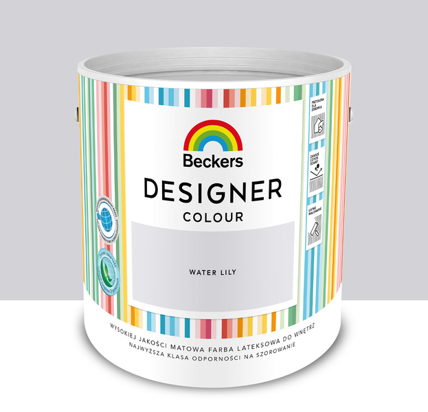 Farba lateksowa Beckers Designer 2,5L Water Lily