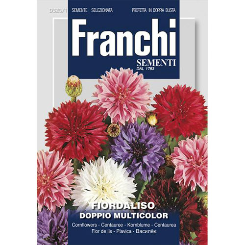 1 szt, Búzavirág duplaviragú, mix - Magok: Mod de ambalare: 1 db