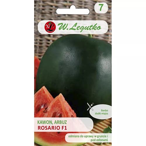 1 szt, Wassermelone Rosario F1 - Samen: Ilość w opakowaniu: 1 g