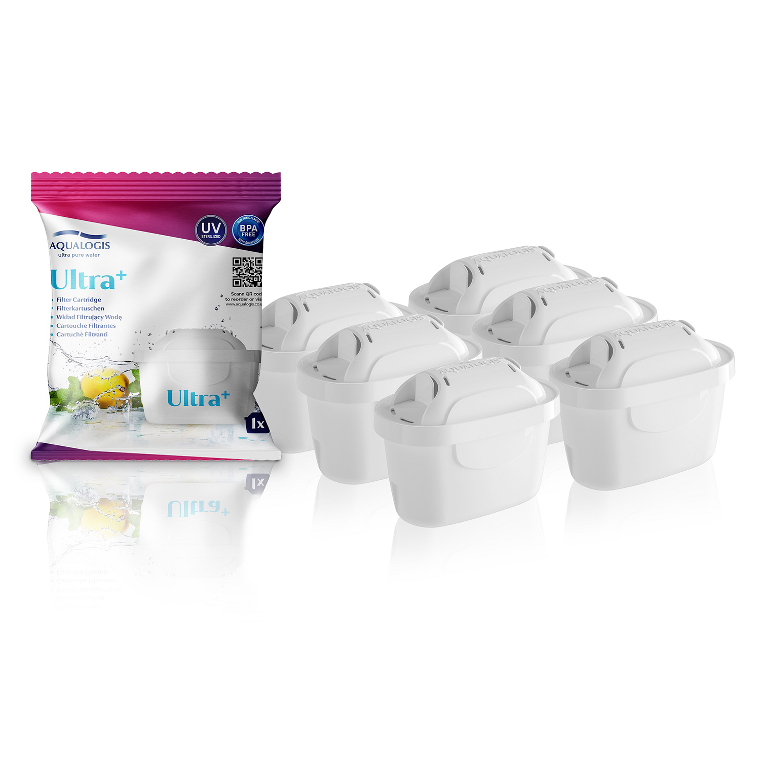 Filtr Ultra+ Wkład Do Dzbanka Brita Maxtra Plus 6 szt.