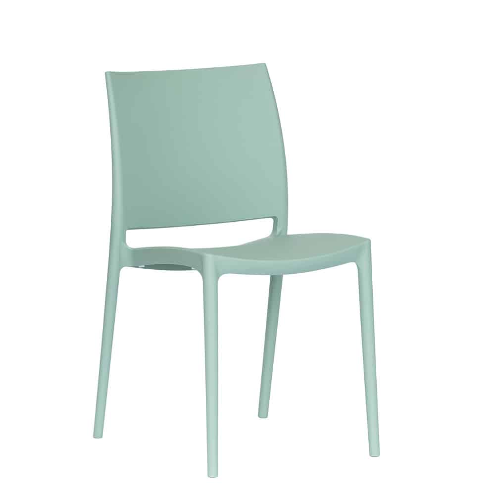 Krzesło konferencyjne biurowe REST - kolor miętowy