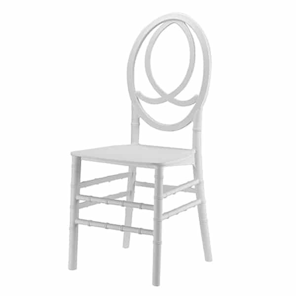 Krzesło weselne Phoenix - kolor biały