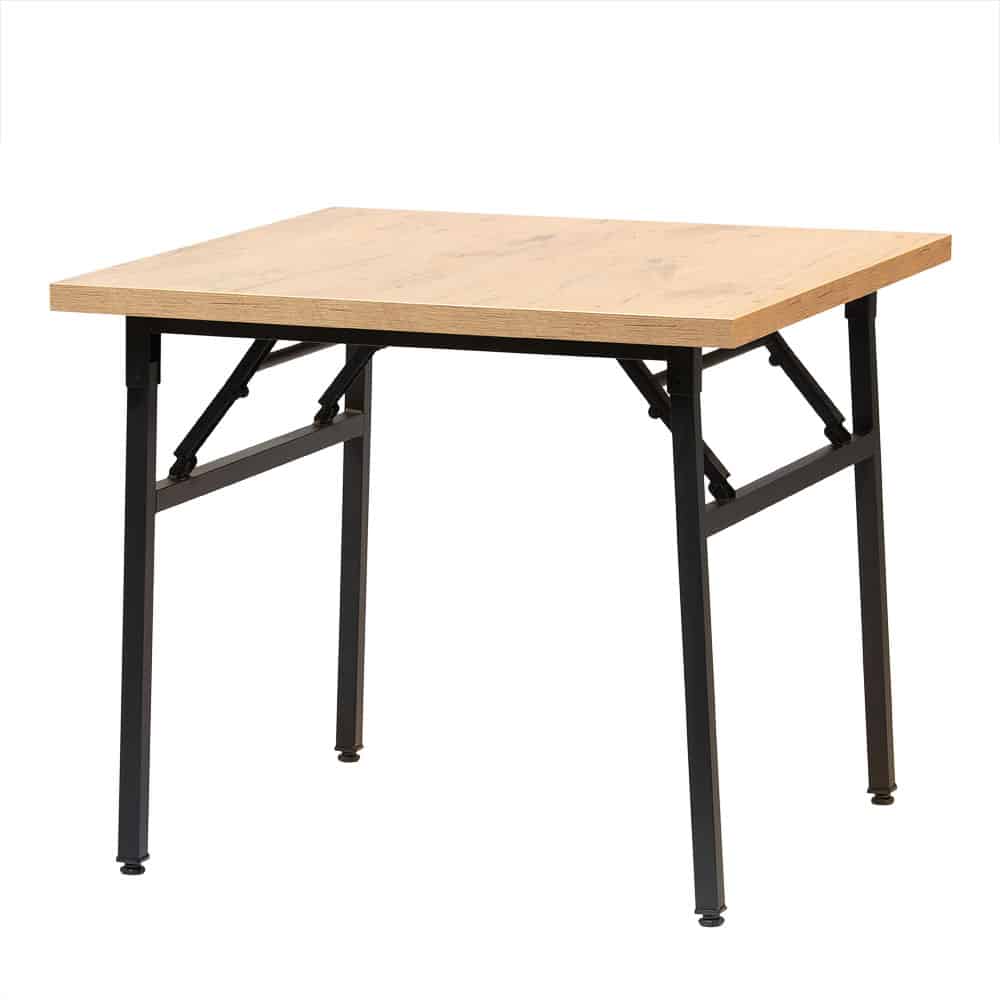 Składany Stolik 90×90 cm – dąb Lancelot