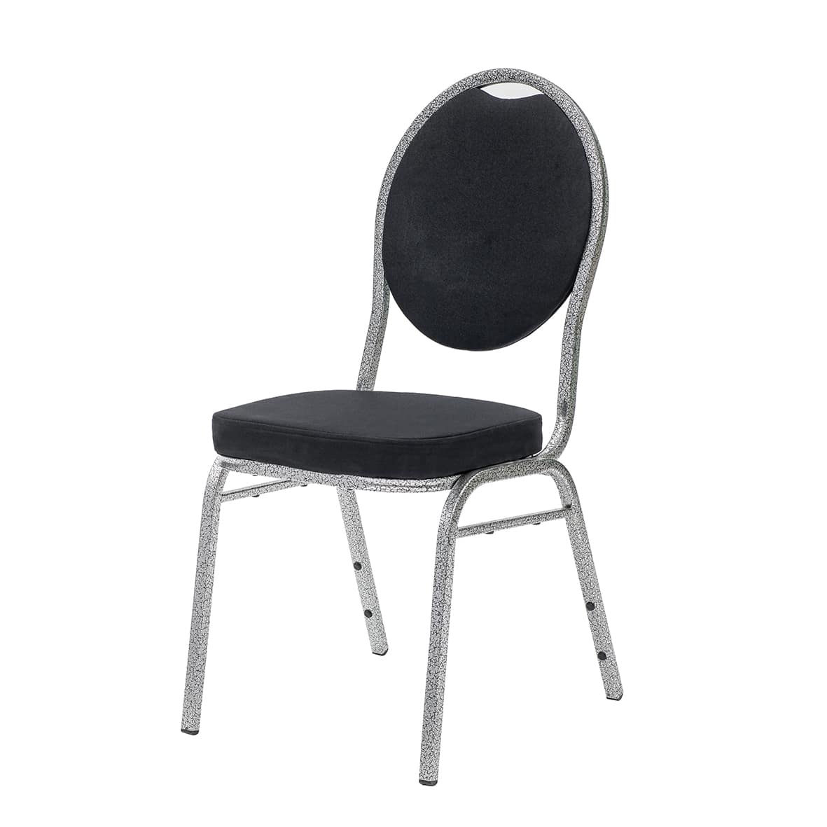 Krzesło bankietowe Wenecja kolor czarny gładki