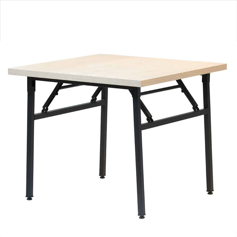 Składany Stolik 90×90 cm – dąb Sonoma